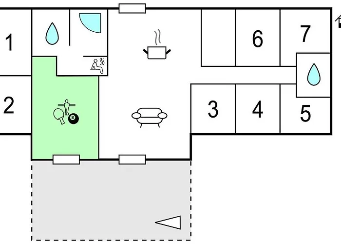 בית נופש Seven-bedroom In